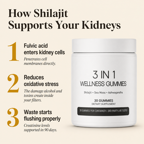 Shilajit Core Gummies